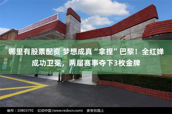 哪里有股票配资 梦想成真“拿捏”巴黎！全红婵成功卫冕，两届赛事夺下3枚金牌