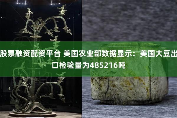 股票融资配资平台 美国农业部数据显示：美国大豆出口检验量为485216吨